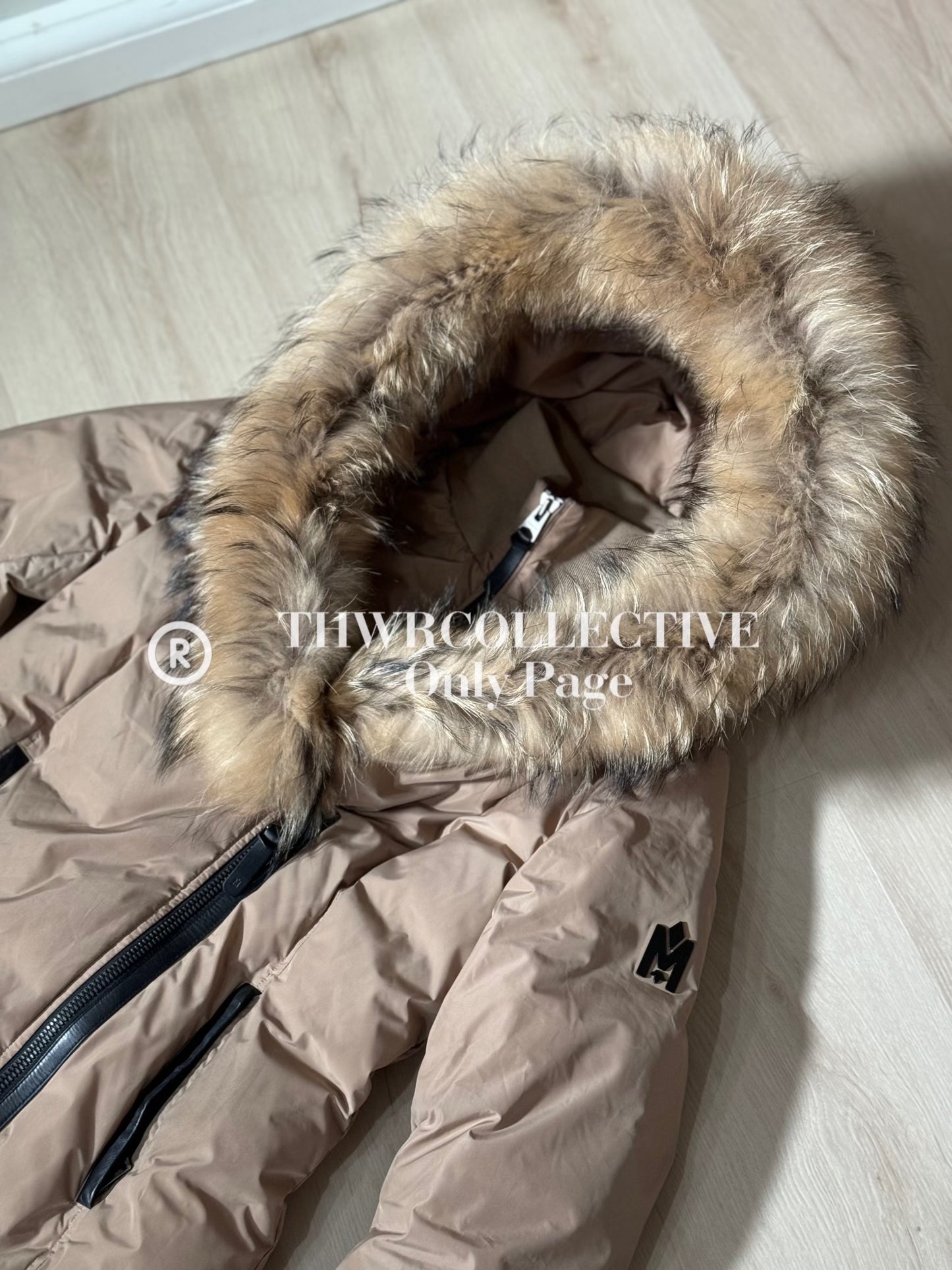 MACKAGE ADALI DOWN COAT CAMEL